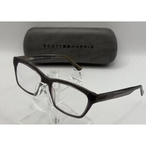Scott Harris SH488 Brown Eyeglasses 53-17 140